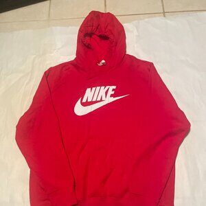 Red Nike sweatshirt